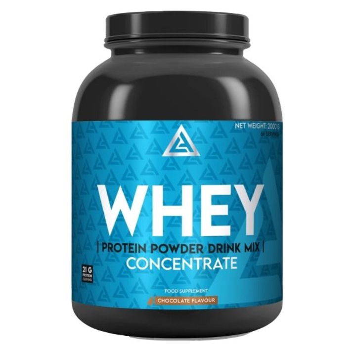 Proteina din zer, Lazar Angelov Nutrition Whey Concentrate, Chocolate, 2 kg