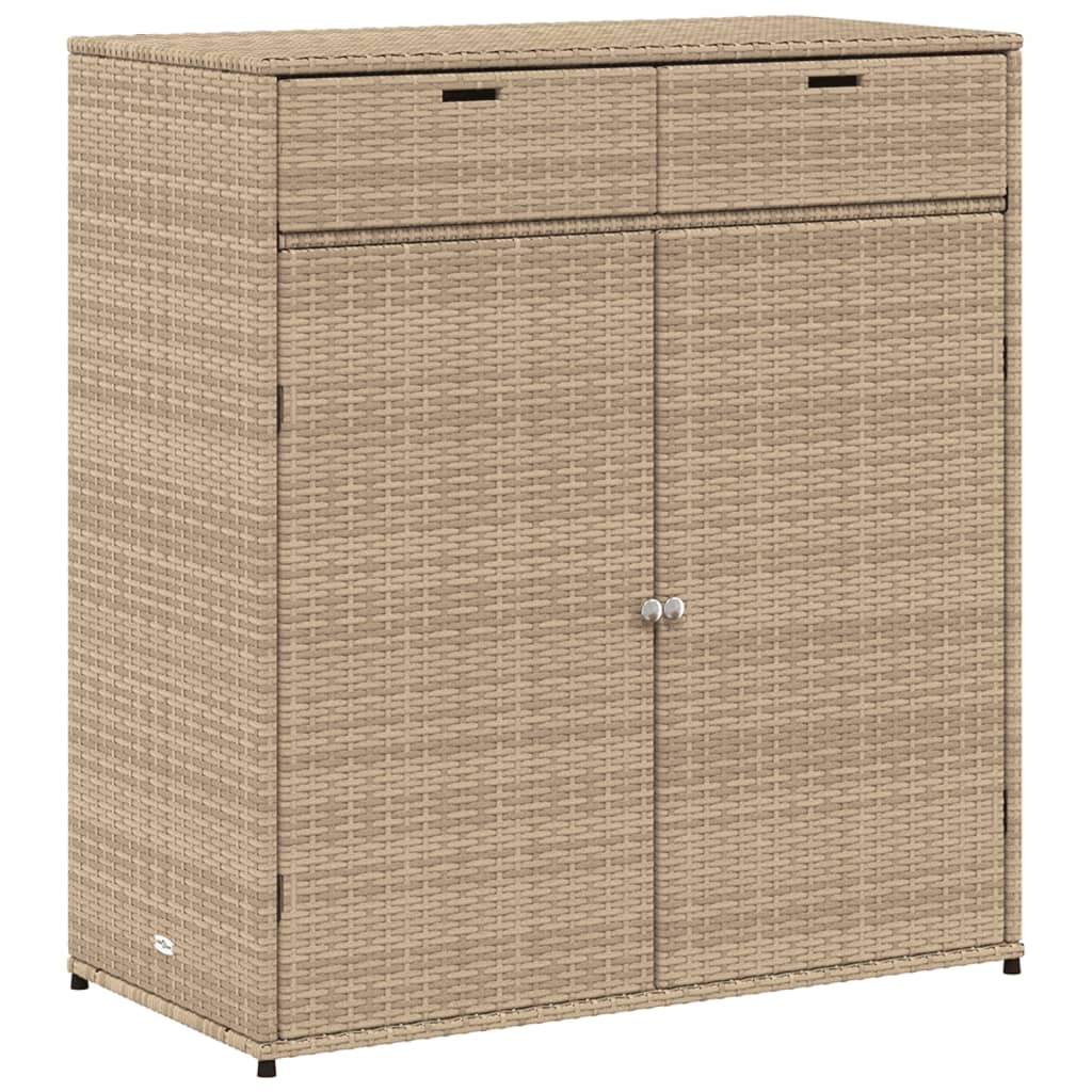 Dulap de gradina, Zakito Europe, Ratan sintetic, 105x55x113 cm