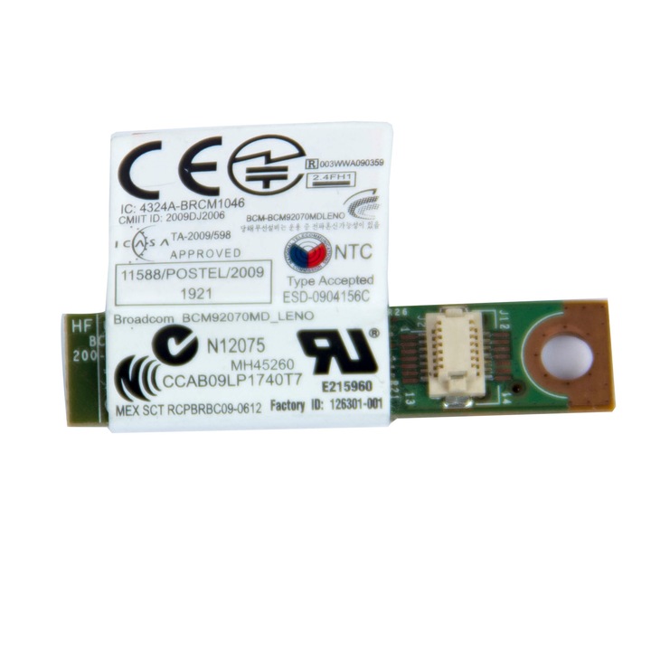 Modul Bluetooth 3.0, Lenovo, ThinkPad T420/T520/X220/W520/L420/L520 ...