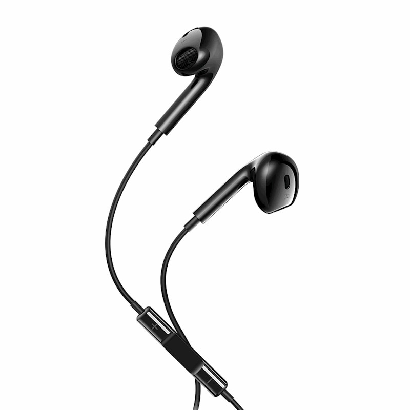 Casti cu fir Maxlife MXEP-04 USB-C negre
