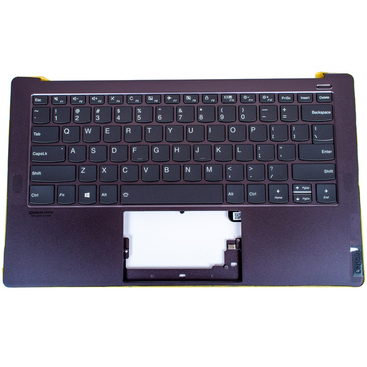 Laptop billentyűzet tok, Lenovo, Lenovo Yoga S940 14 kompatibilis, lila
