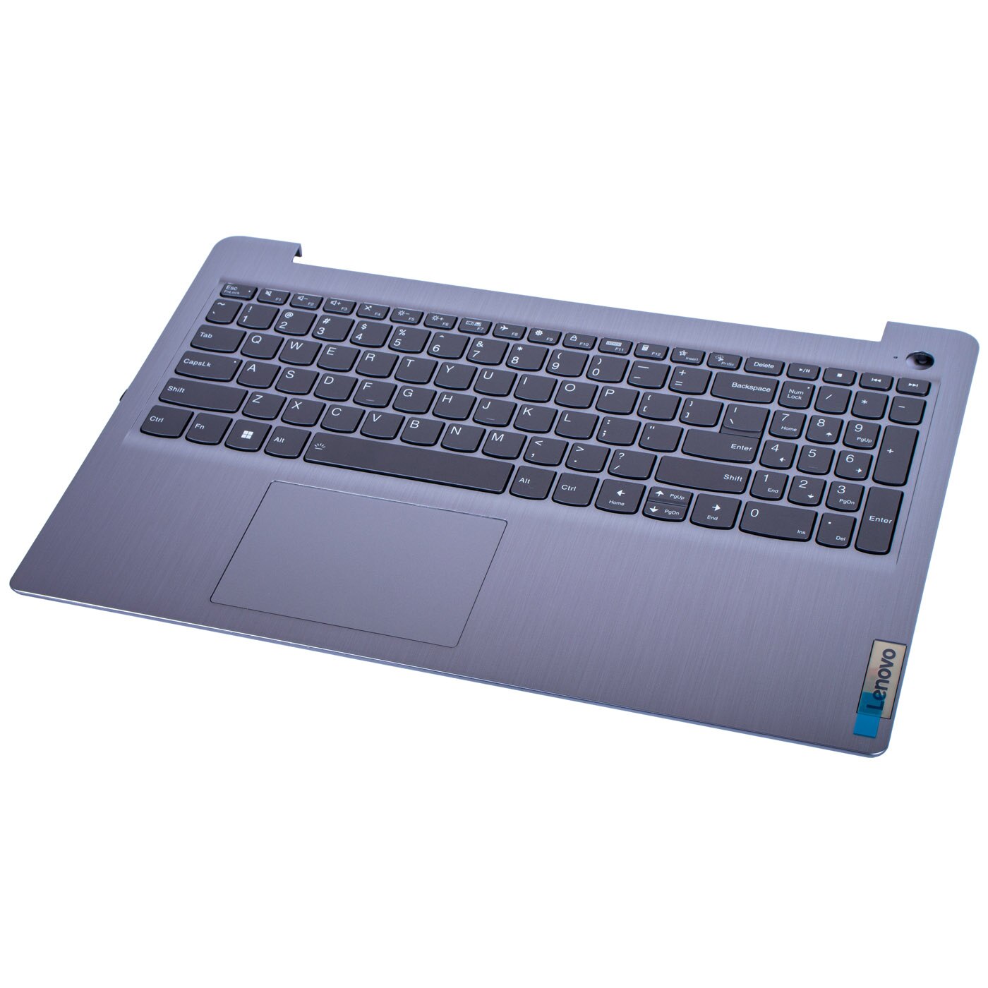 Светеща клавиатура и тъчпад за лаптоп Lenovo IdeaPad, 15", Сребрист ...