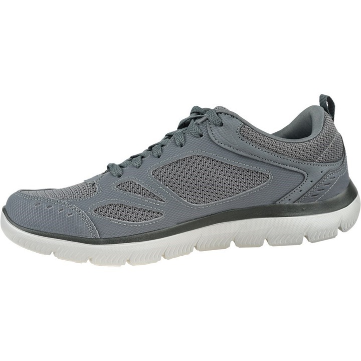 Pantofi barbati Skechers, 4509631, Textil, 40 EU, Gri