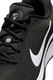 Nike, Pantofi Journey din plasa cu logo pentru alergare, Alb, Negru, Gri antracit, 11.5