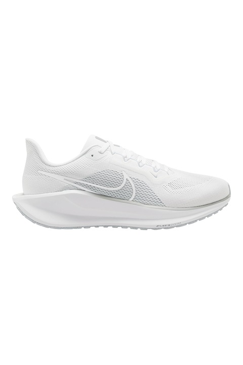 Nike, Обувки Air Zoom Pegasus 41 за бягане, Бял/Светло сив