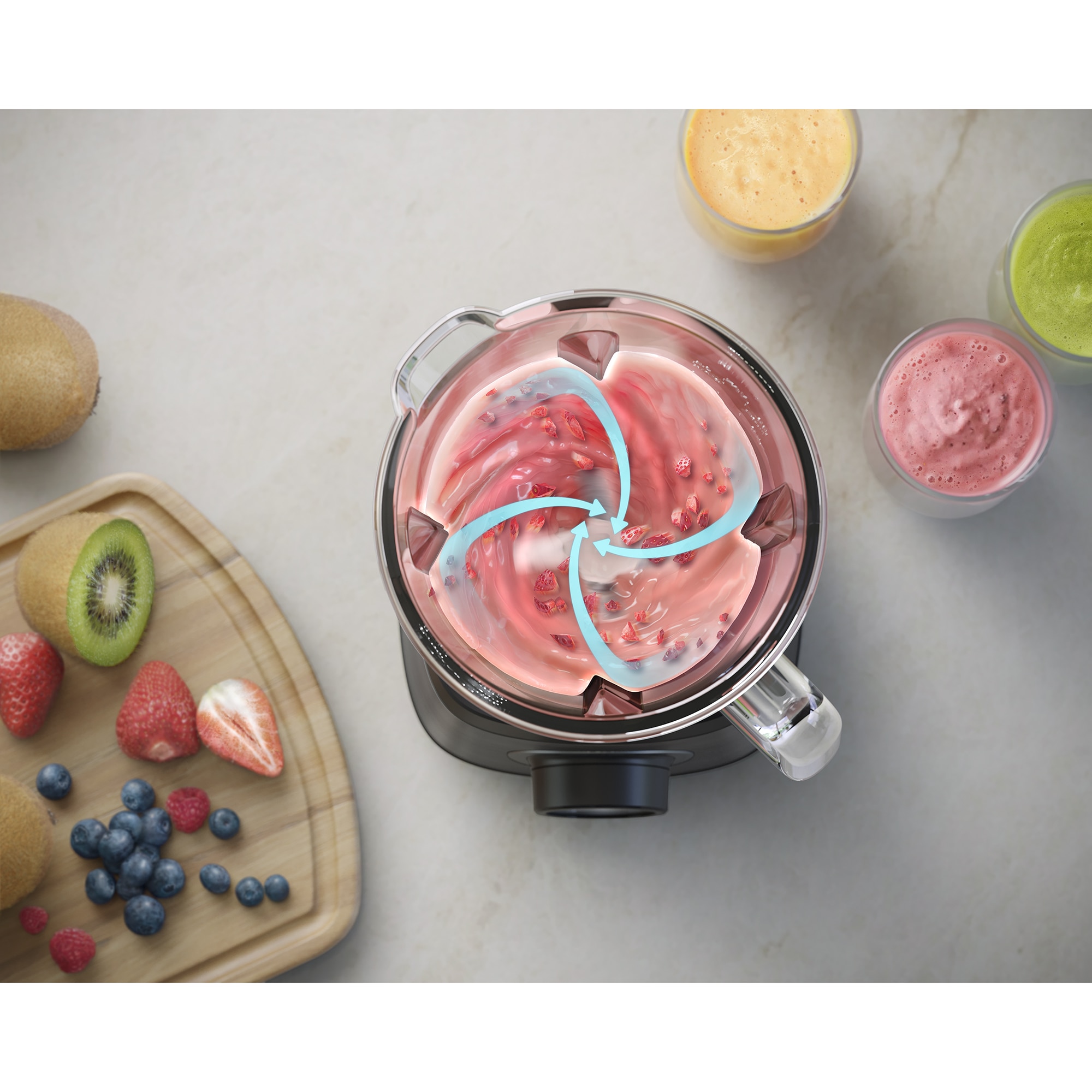 Philips Serie 5000 Frullatore - otore da 1000 W. Tecnologia ProBlend
