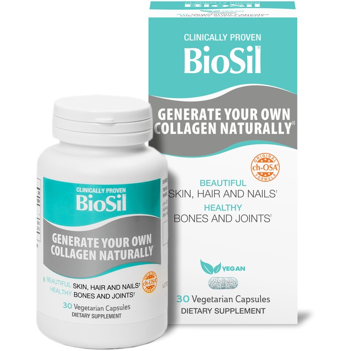 Generator avansat de colagen BioSil, 30 capsule