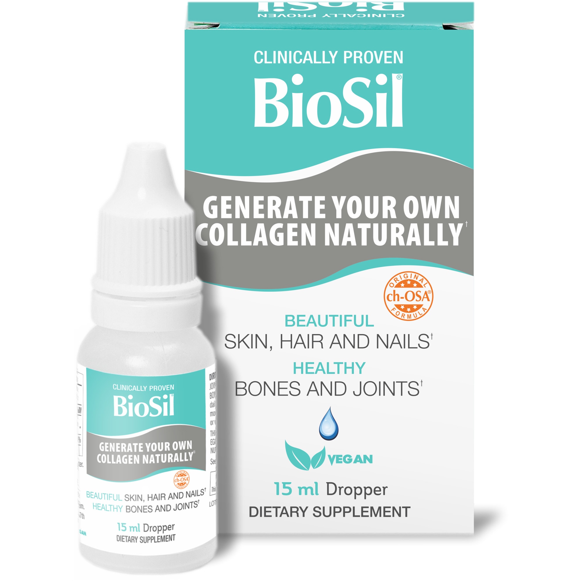 Generator avansat de colagen BioSil, picaturi, 15 ml