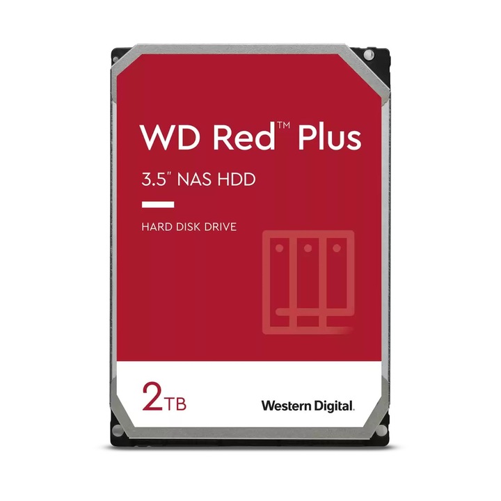 Hard Disk NAS Western Digital WD20EFPX, 2TB, 3,5", SATA III, 5400 rpm