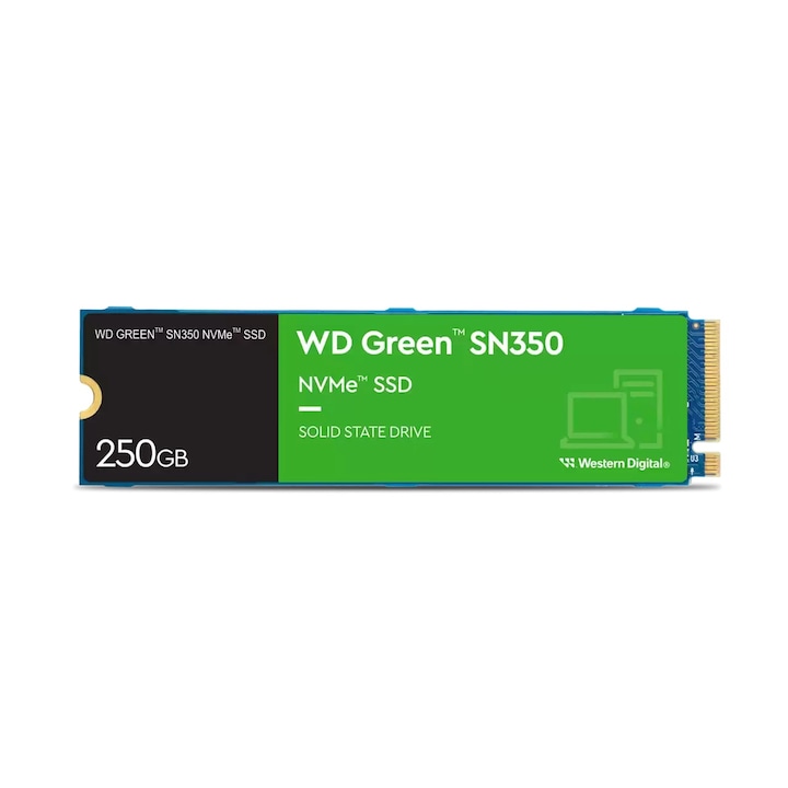 Western Digital WDS250G2G0C Green SN350 SSD, 250GB, M.2 NVMe