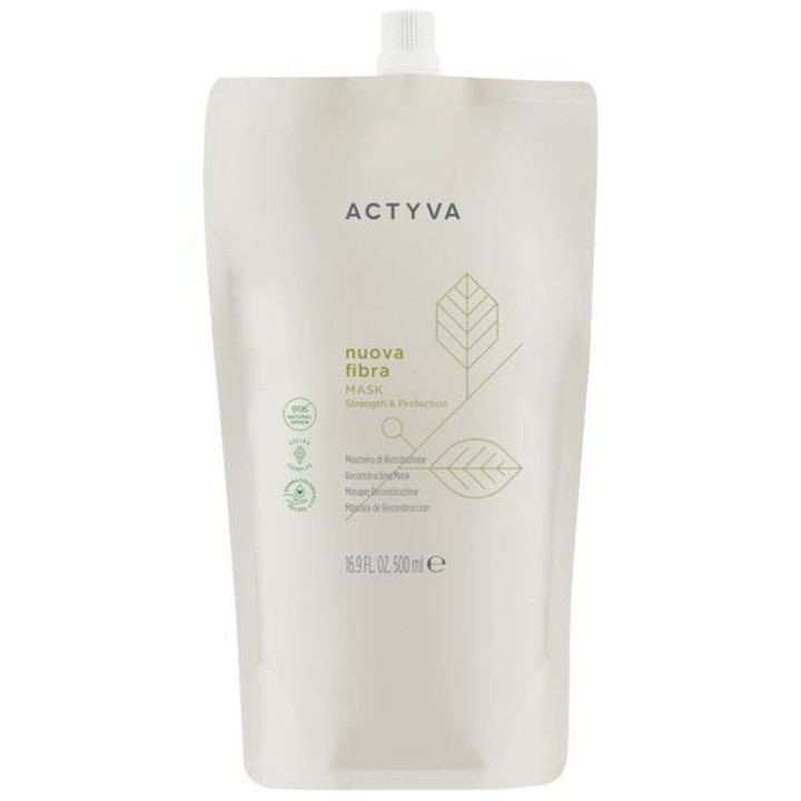 Masca refill de restructurare pentru par deteriorat Kemon Actyva Nuova Fibra, 500 ml