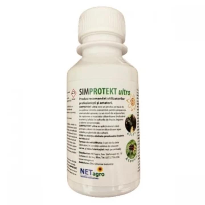 Insecticid SIMPROTEKT ULTRA, pentru musculita alba, afide si acarieni, 1 l