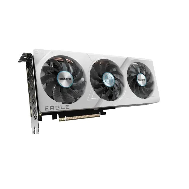 Placa video GIGABYTE GeForce RTX 4060 EAGLE OC ICE 8GB - eMAG.ro