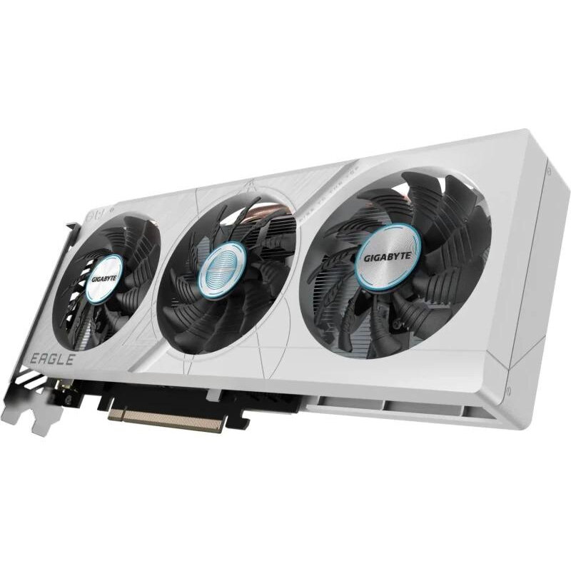 Placa video GIGABYTE GeForce RTX 4060 EAGLE OC ICE 8GB - eMAG.ro