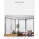 Draperie Plisata pentru Geamuri cu Sistem de Prindere Autoadeziv Inclus, din PVC, 60 x 150 cm, Alb, ORIGINAL DEALS