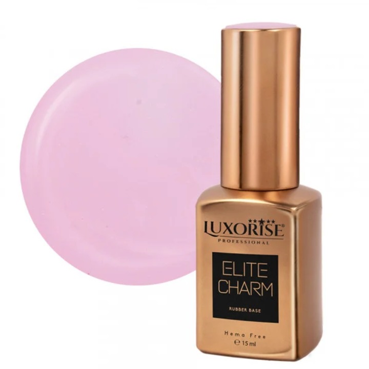 Rubber Base Hema Free LUXORISE - Rosy Pearl 15ml