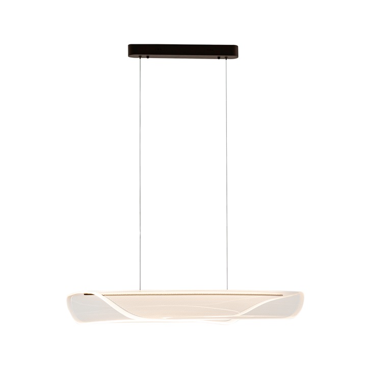 Lustra, Italux Casel, metal, maro inchis, LED, 32W