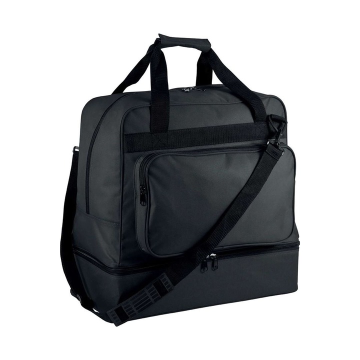 Geanta tubulara pentru sporturi de echipa, 60 litri PA519, Negru, Universal