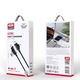 XO кабел, 4 в 1, USB/USB-C - Lightning/USB-C 1, 0 m 60W, черен