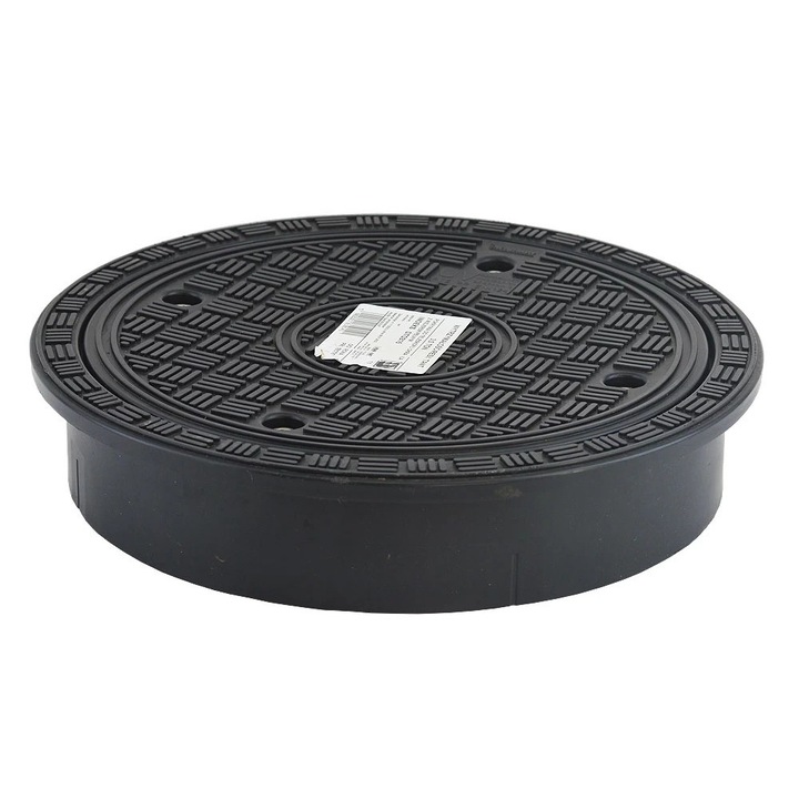 Capac camin, PP, teava 315 mm, diametru 365 mm, Rotund, max 3 tone, Karmat DTO315, Teraplast