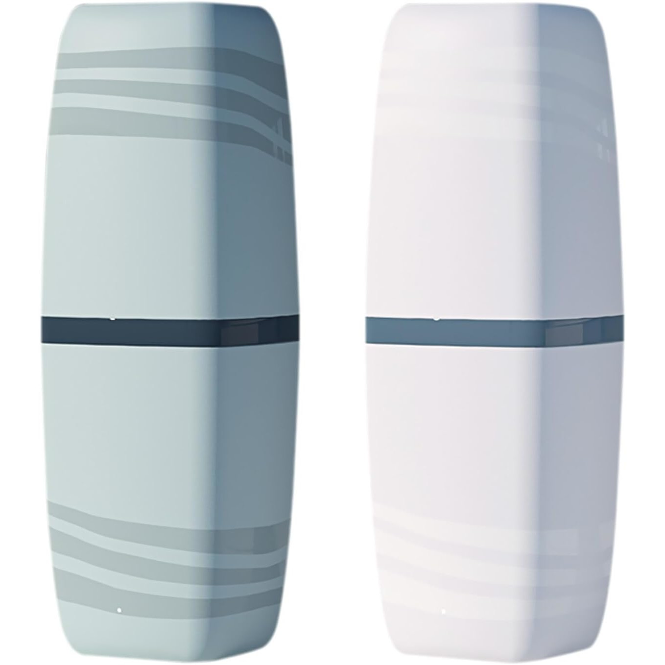 2 db-os készlet Védődoboz fogkeféhez és fogkrémhez, Nybgyy®, többszínű