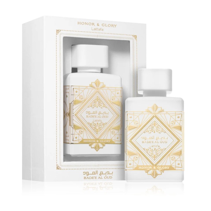 Apa de Parfum Lattafa, Bade'e Al Oud Honor Glory, Unisex, 100ml