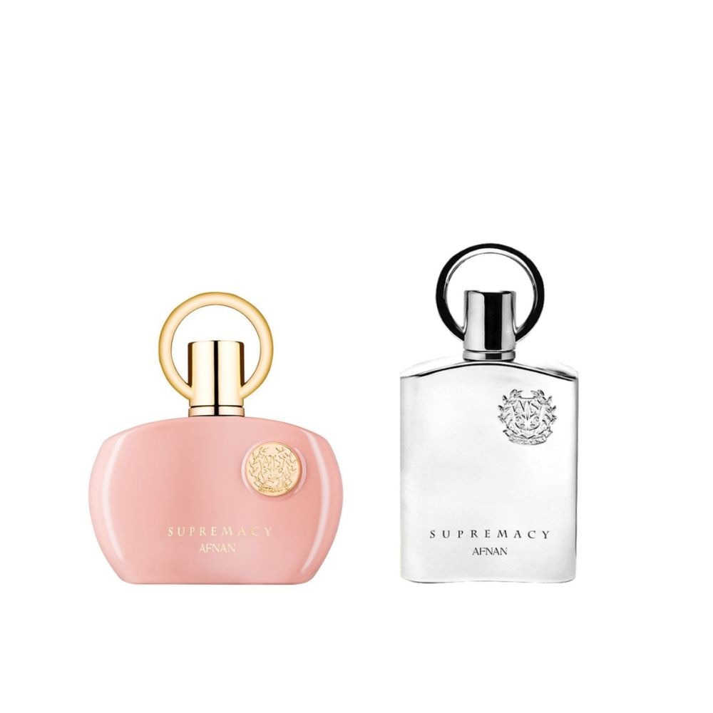 Set Apa de parfum Afnan Supremacy PINK pentru ea,100 ml si