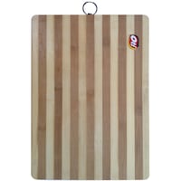 Tocator dreptunghiular din bambus OTI AG0376, Marime XL, Natur, 33 x 45 cm