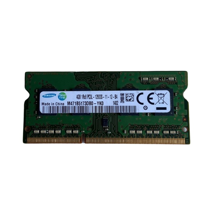 Memorie RAM Samsung sodimm laptop 4gb DDR3 PC3L 1600 MHz