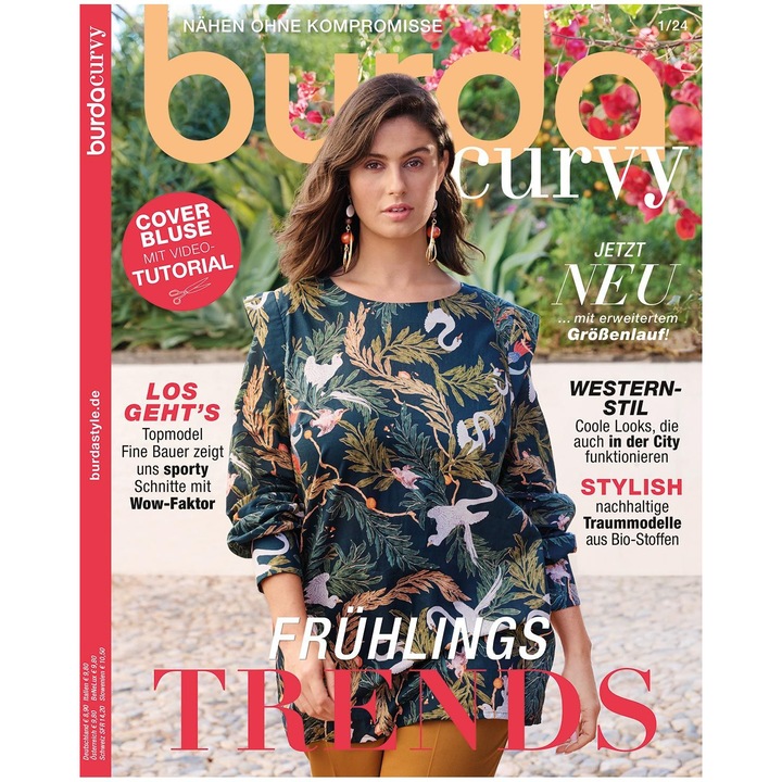 Revista Burda Plus, Curvy iarna 1/2024 editata in limba germana