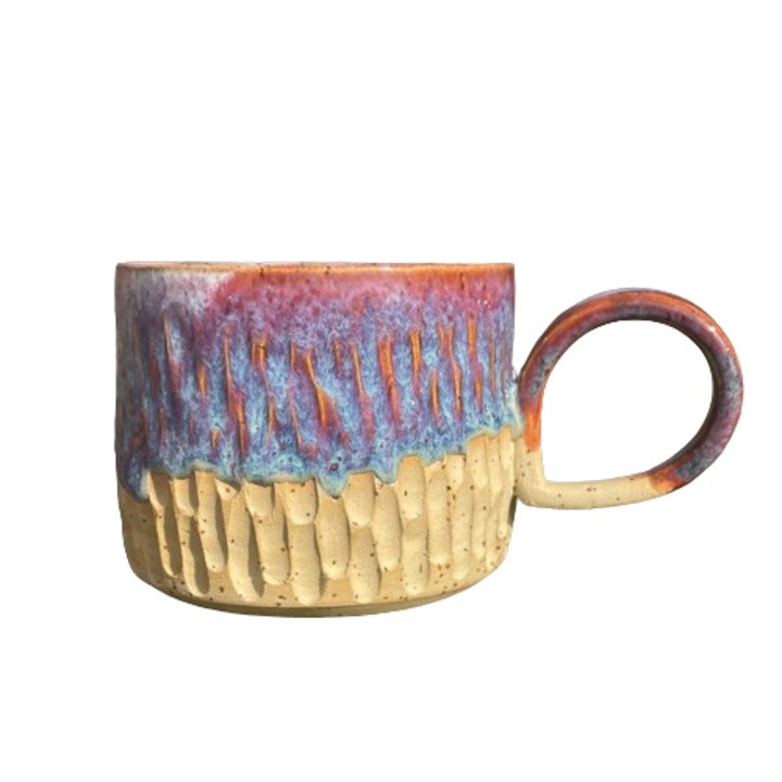 Керамична чаша Purple Ballerina, Purple, 250мл