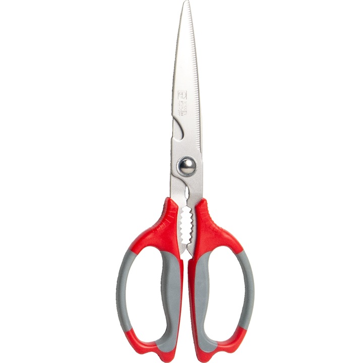 Foarfeca de bucatarie cu lama dreapta si subtire 25 cm, Nikken