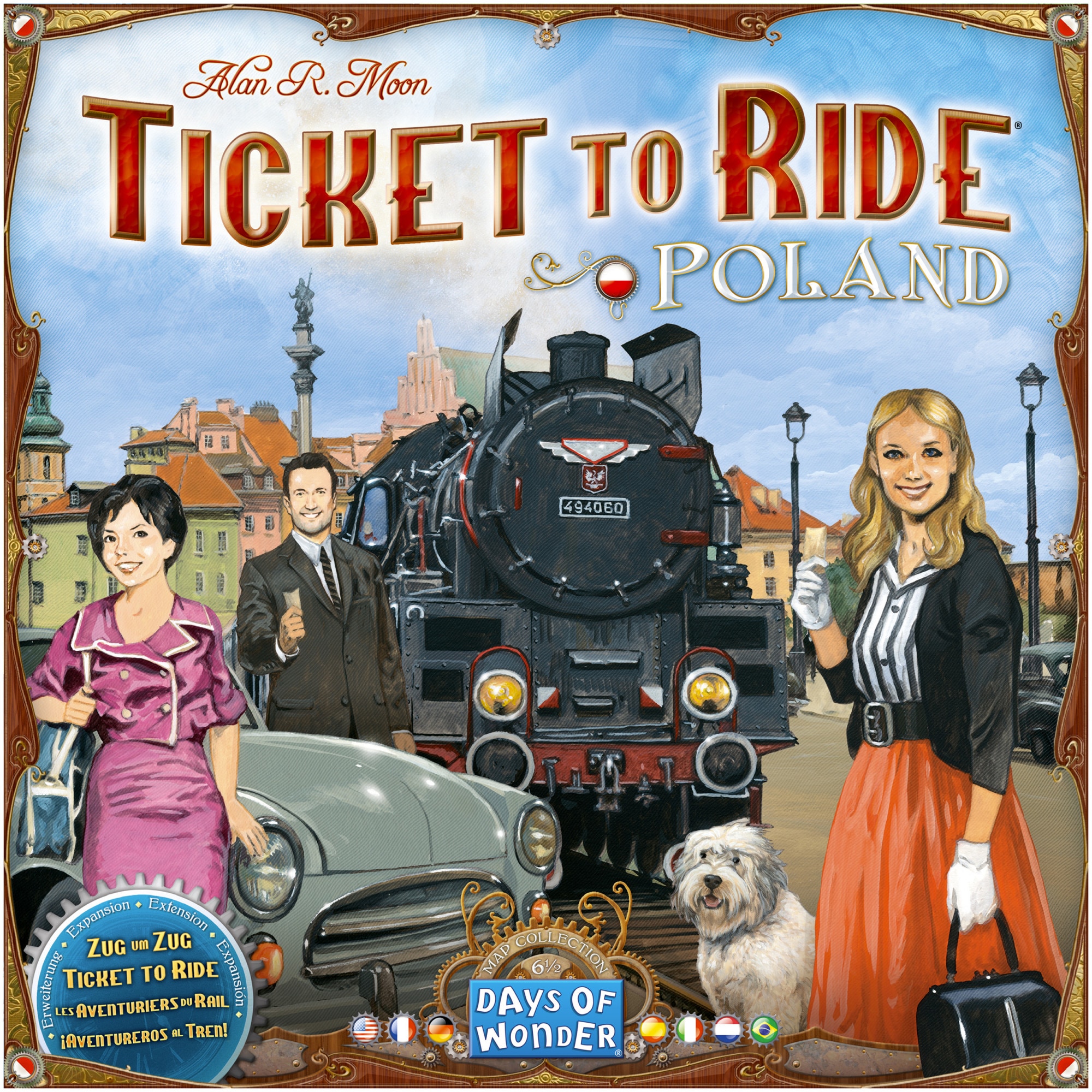 Ticket To Ride Poland – Espansione Gioco Da Tavolo – 2-5 Giocatori, 8+ Anni – Edizione Italiana
