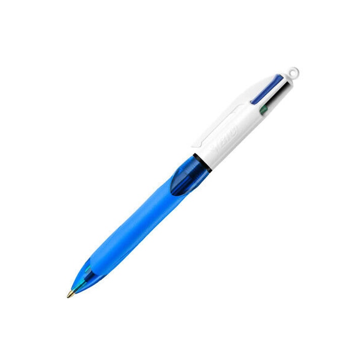 Многоцветен химикал Bic, 4 цвята, среден ръб