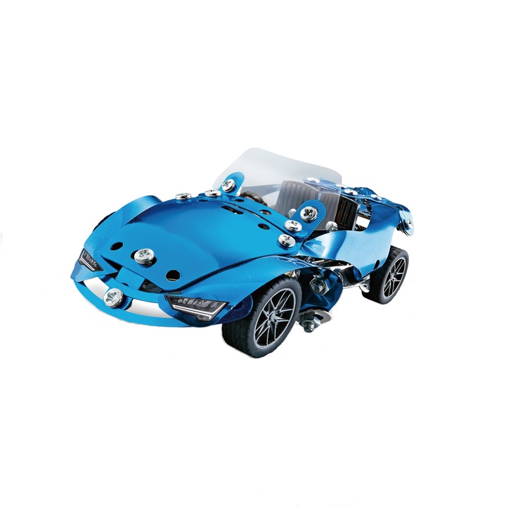 Set metalic de asamblare masina 3D, 208 de piese