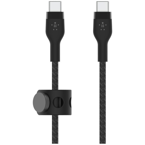 Кабел Belkin BOOST CHARGE PRO Flex USB-C към USB-C 2.0, Braided ...