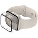 Folie protectie Belkin ScreenForce Tempered Curve 2-in-1 pentru Apple Watch Series 8, Transparent