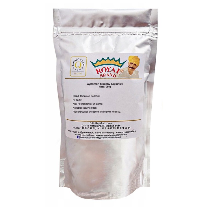 Őrölt fahéj, Royal Brand, 250 g