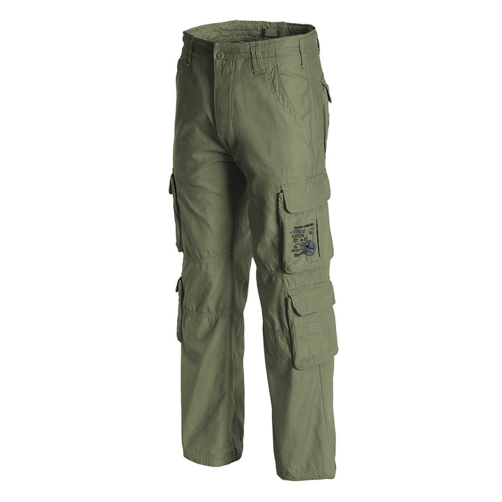 Brandit férfi nadrág, 1223, pamut, Olívazöld, L