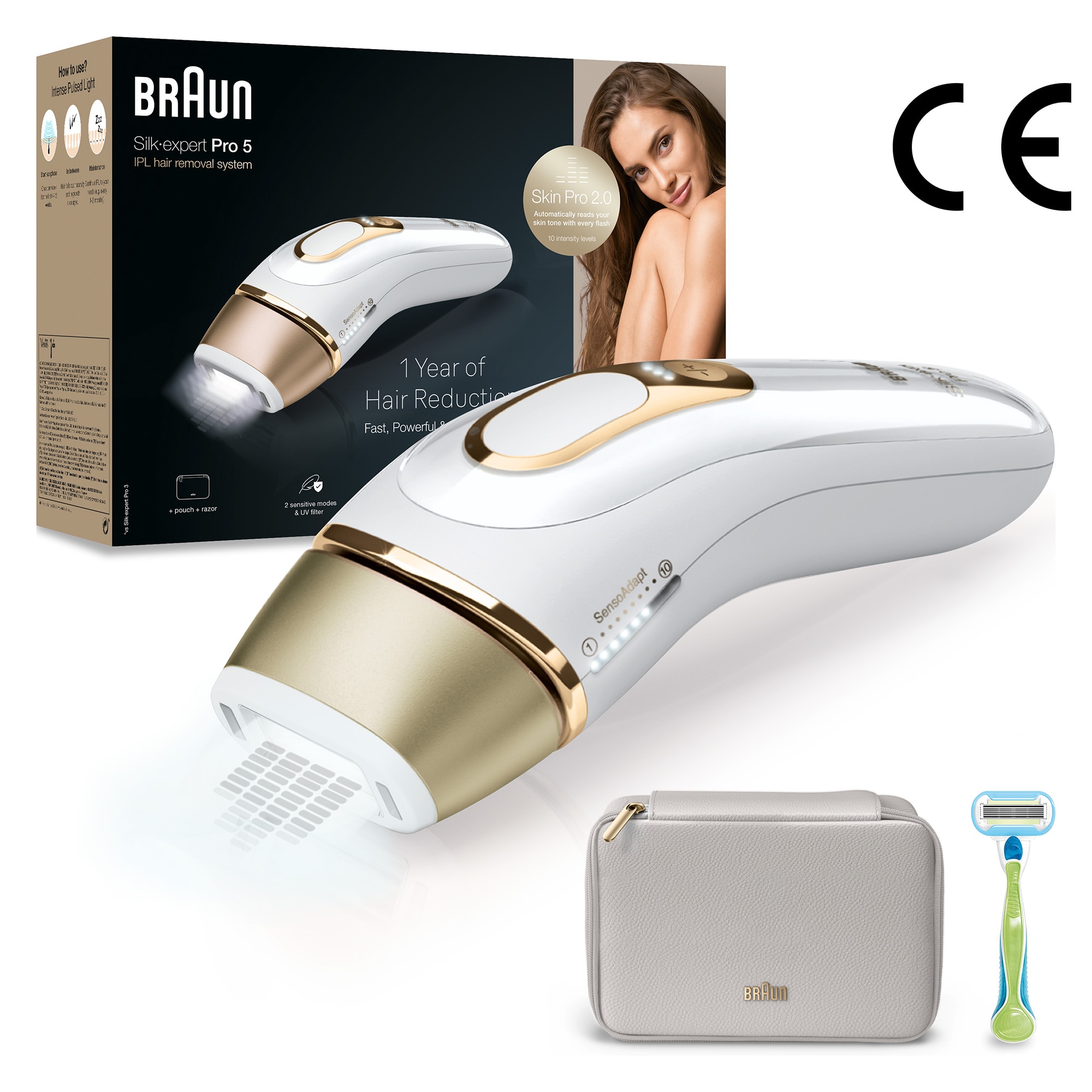 Epilator IPL Braun Silk-expert PRO 5 PL5052 Epilator IPL Braun Silk-expert PRO 5 PL5052