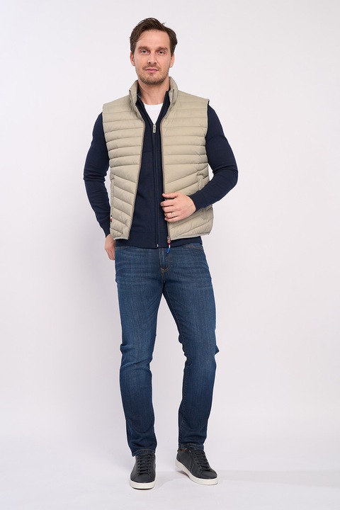 Lee Cooper, Steppelt mellény oldalzsebekkel, szürke, 2XL