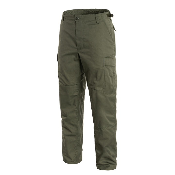 Mil-Tec férfi nadrág, 1533, pamut/poliészter, Olívazöld, L