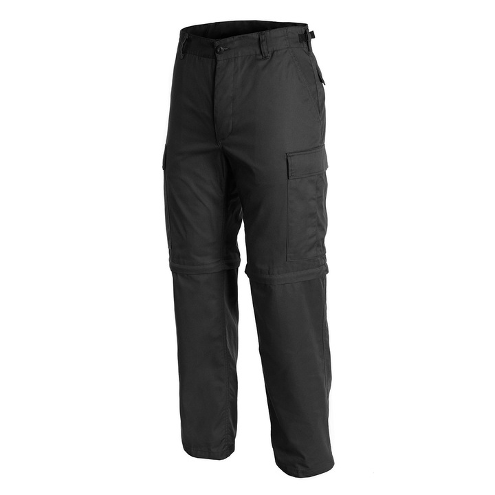 Mil-Tec férfi nadrág, 1534, pamut/poliészter, Fekete