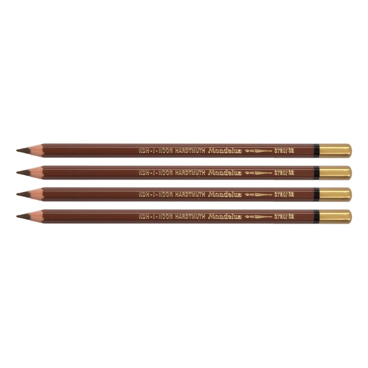 Set 4 x Creion Colorat Aquarell, Individual, Sienna Natur