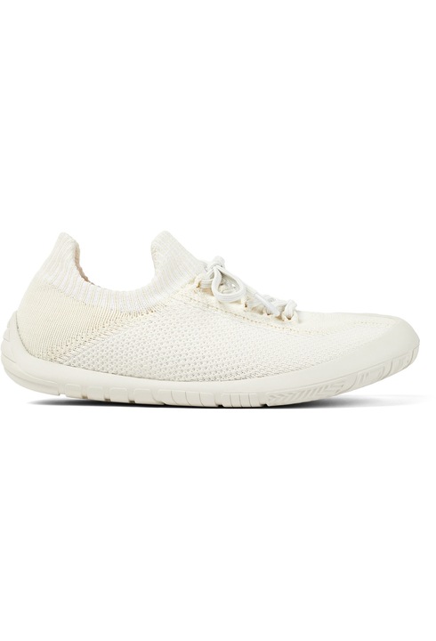 Camper Pantofi sport slip-on din material textil Path, Alb