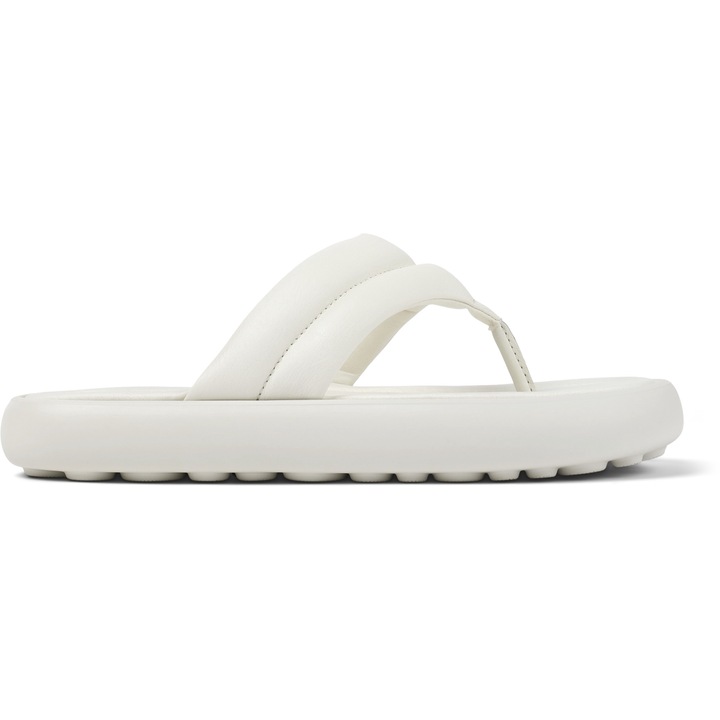Camper, Papuci flip-flop de piele Pelotas Flota 26713, Alb