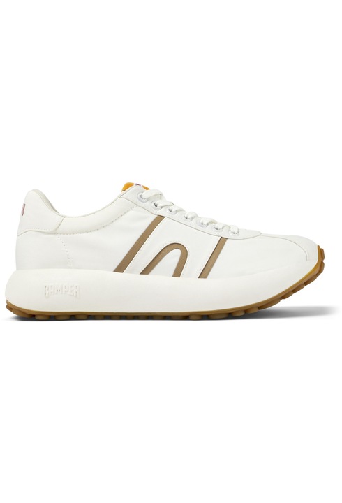Camper, Pantofi sport cu garnituri logo Pelotas Athens 26747, Alb