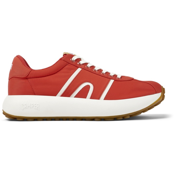 Camper, Pantofi sport cu garnituri logo Pelotas Athens 26747, Rosu