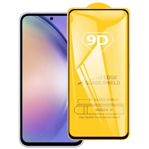 Folie Sticla temperata 9D pentru Samsung Galaxy A55 5G, margini negre