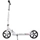 Trotineta pliabila Action One Skull Rider, alba